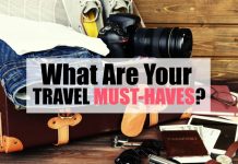 Travel must haves for women on a quick over night trip.