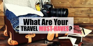 Travel must haves for women on a quick over night trip.