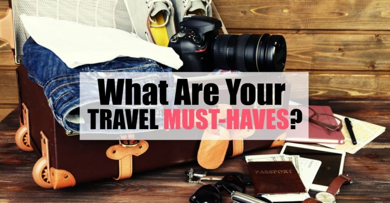 Travel must haves for women on a quick over night trip.