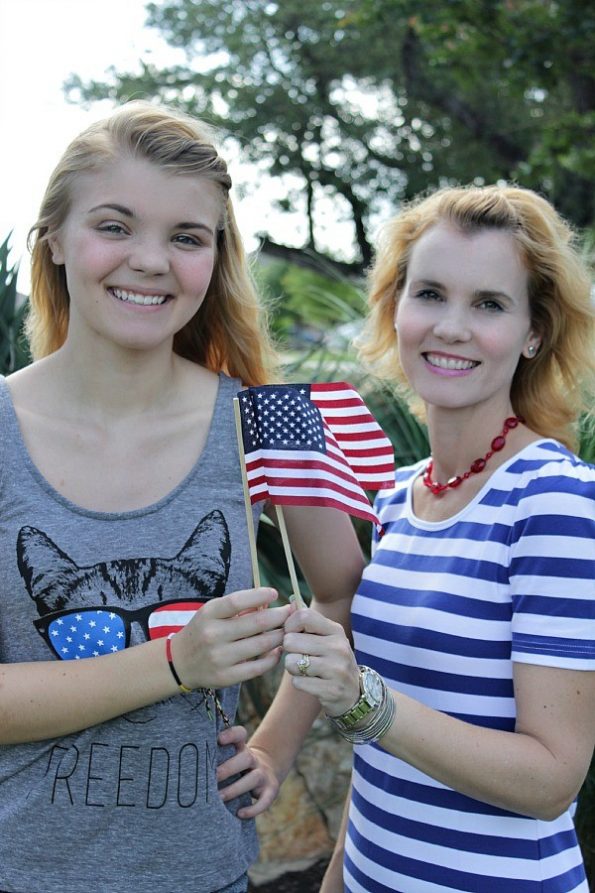 matching mother daughter 4th of july outfits