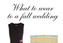 Are you looking for ideas for what to wear to a fall wedding? With a few basic pieces ready to go in your closet, you can get dressed head to toe for a last minute wedding, a party or a dressy outing with friends.