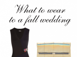 Are you looking for ideas for what to wear to a fall wedding? With a few basic pieces ready to go in your closet, you can get dressed head to toe for a last minute wedding, a party or a dressy outing with friends.