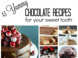 All 15 of these chocolate recipes sound good! I want to make every single one of them. There are peanut butter chocolate balls, chocolate lava dip, s'mores cookie pie and more.