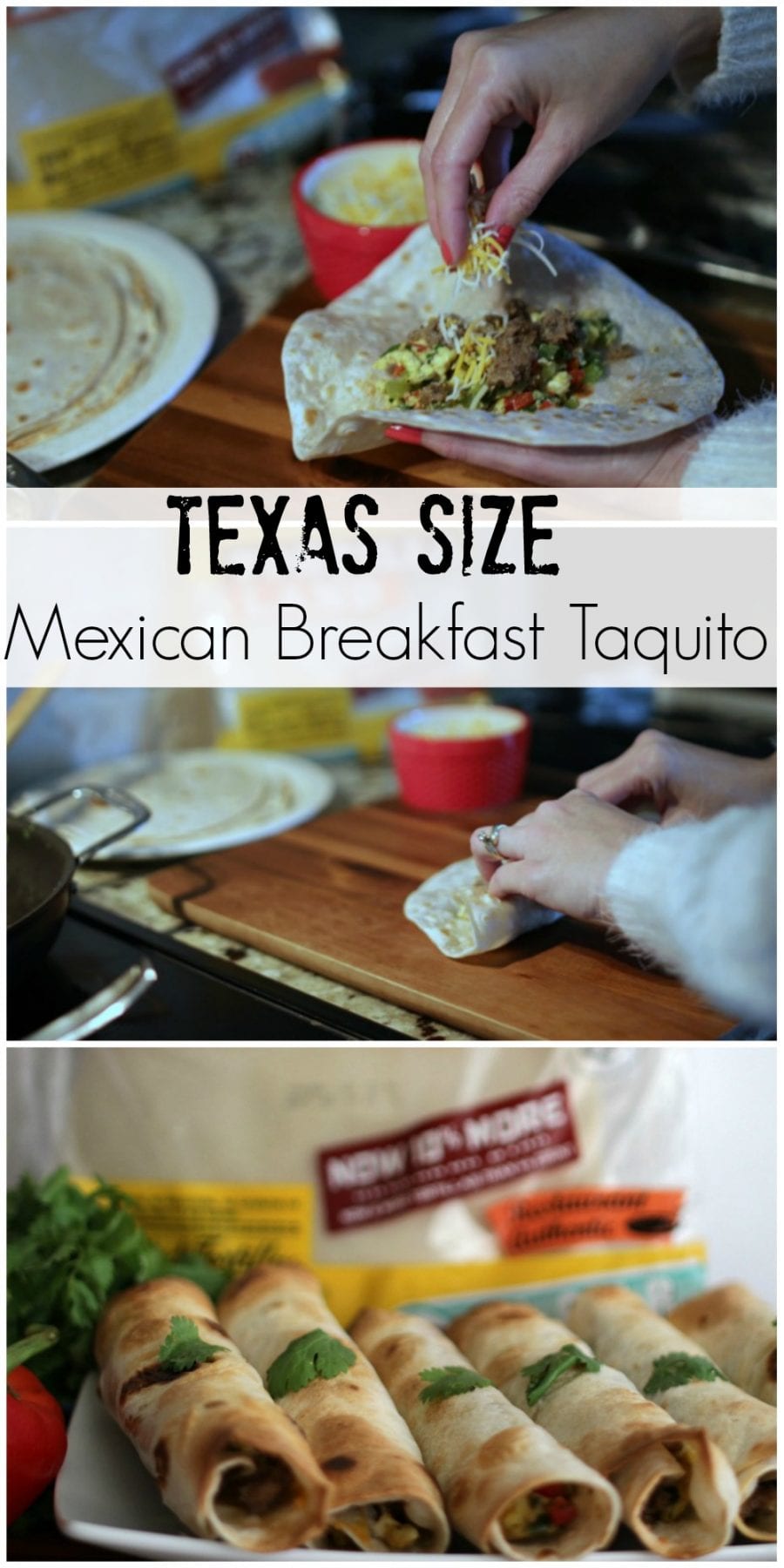 Texas Size Mexican Breakfast Taquitos Mom Fabulous