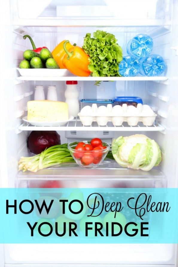 How to Deep Clean Your Fridge Mom Fabulous