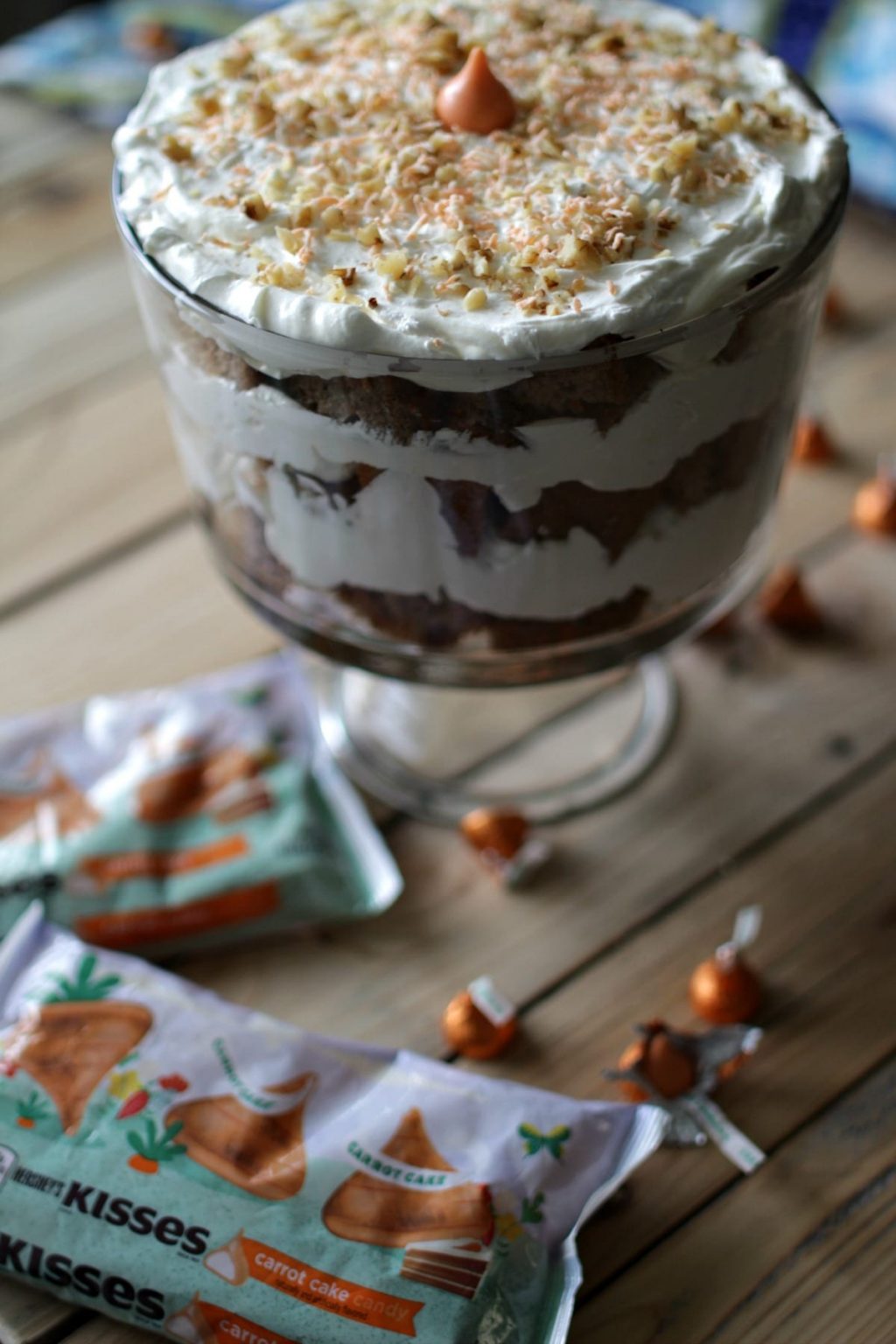 Hershey's Kisses Carrot Cake Cream Cheese Trifle Mom Fabulous