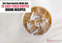 Do you love those pricey cold coffee drinks in the summer? Do your kids? Yep, mine too. They're actually quite easy to make yourself at home! These 15 cold coffee drink recipes will show you how to get your barista skills on in your own kitchen (and save a buck or two!)