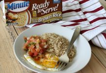 This easy rice bowl recipe is flavorful, filling and comes together in under 10 minutes. You can beat that!