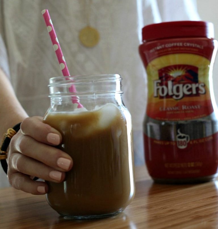 With just a few ingredients and a little time, you can whip up your own iced coffee at home for a fraction of the cost. Plus, add as little or as much ice as you want. (And no one get sued...)