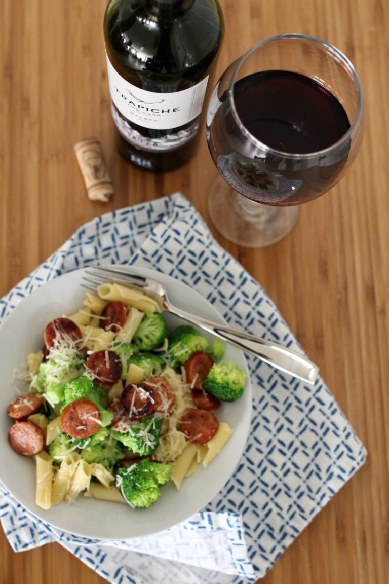 Smoked Sausage, Broccoli and Pasta Recipe