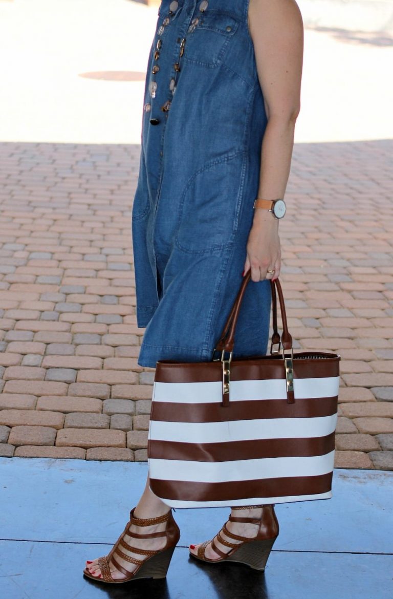 Denim Dress Outfit