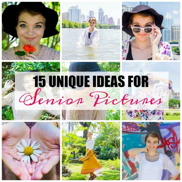 15 Unique Ideas for Senior Pictures