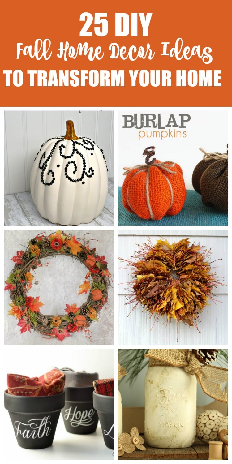 25 DIY Fall Home Decor Ideas to Transform Your Home | Mom Fabulous