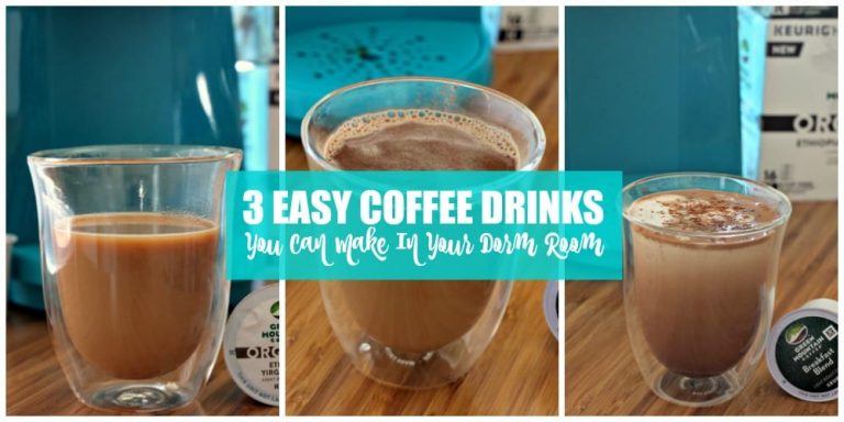 3 Easy Coffee Drinks You Can Make In Your Dorm Room