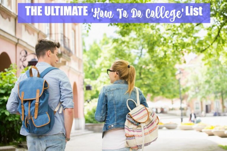 The Ultimate ‘How To Do College’ List
