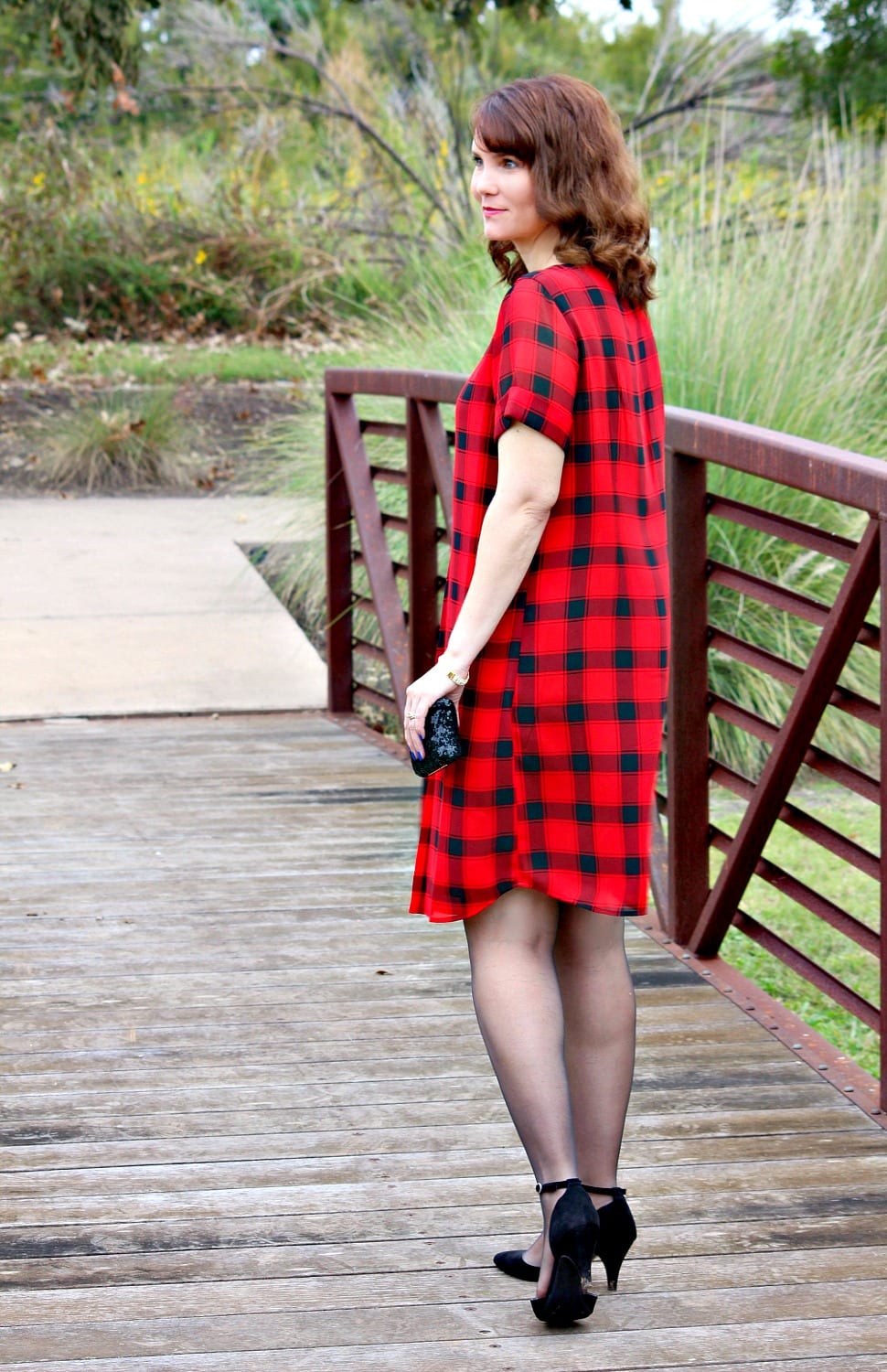 women's dress printed pleated holiday long dress