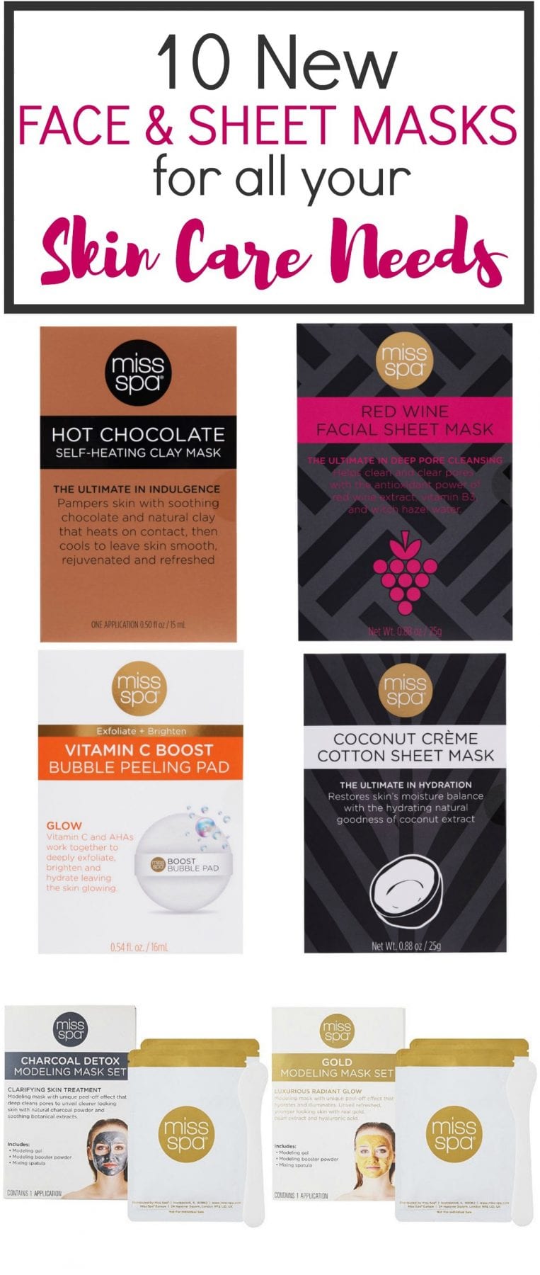 10 New Face & Sheet Masks for All Your Skin Care Needs Mom Fabulous