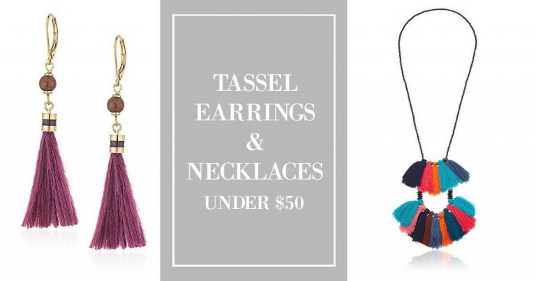 These Tassel Earrings & Necklaces Under $50 Are Pretty As Can Be