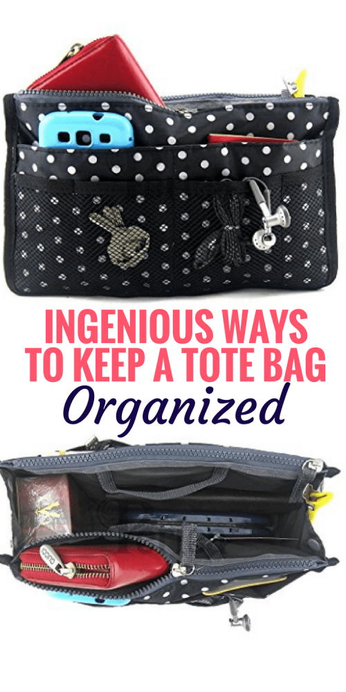 How To Organize Your Tote Bag Ingenious & Easy Techniques