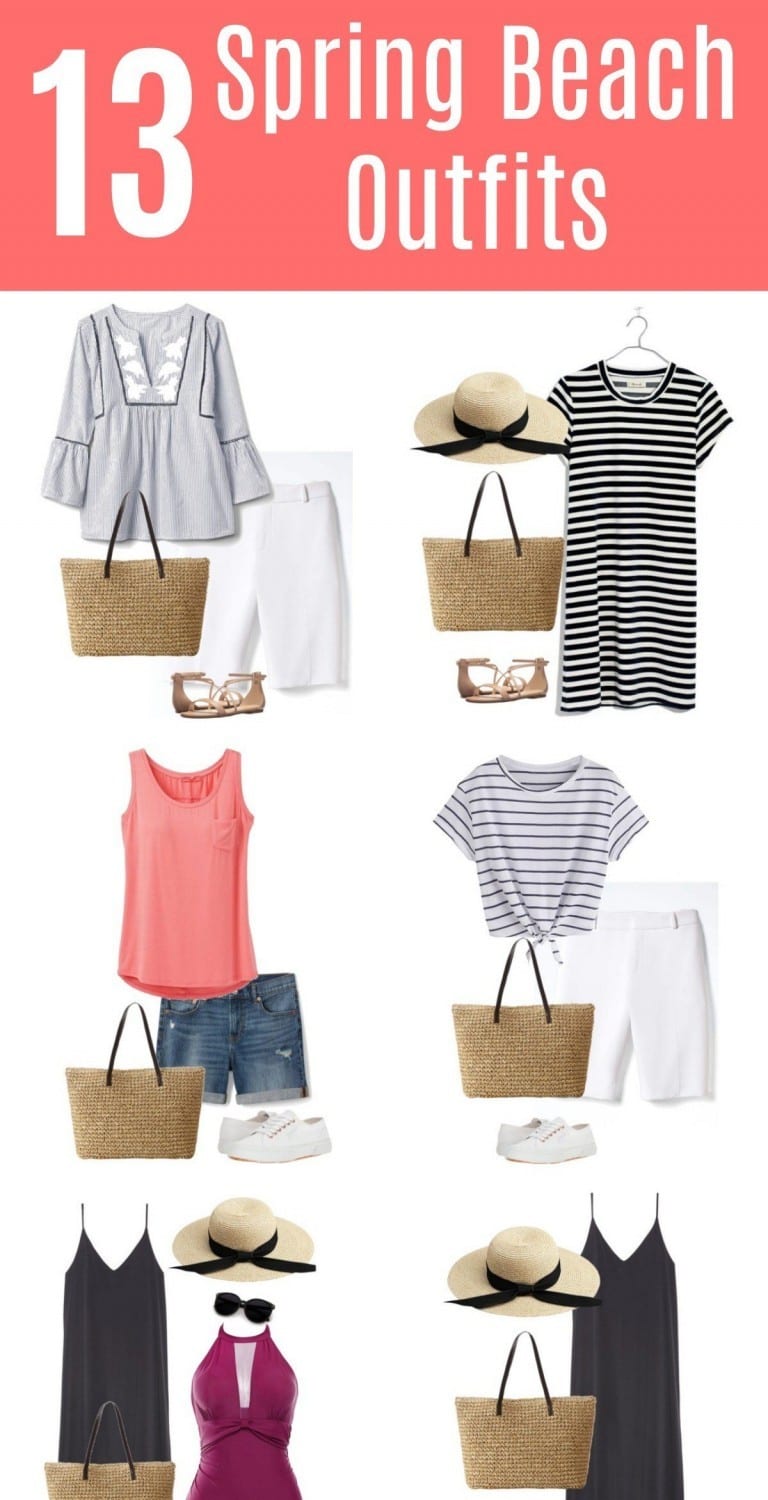 How to Pack Light for Your Spring Getaway + 13 Beach Vacation Outfits