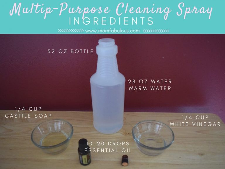 AllNatural DIY MultiPurpose Cleaning Spray