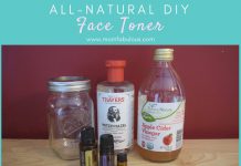 face toner, all-natural