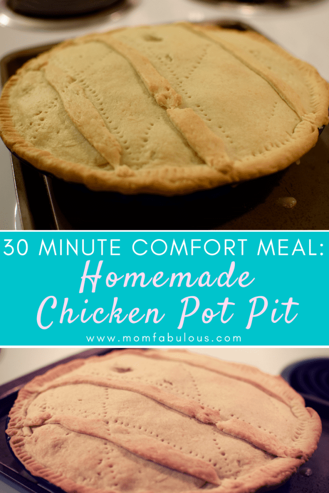 Homemade Chicken Pot Pie Recipe - Easy 30 Minute Comfort Meal
