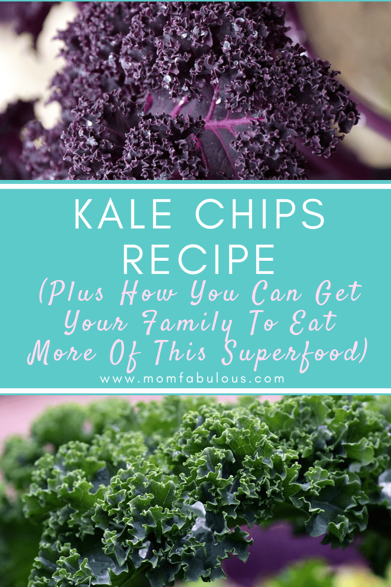 Kale Chips Recipe (Plus How You Can Get Your Family To Eat More Of This