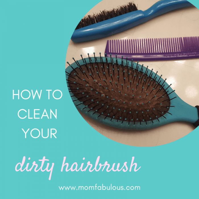 How to clean your hairbrush with baking soda, shampoo and tree oil