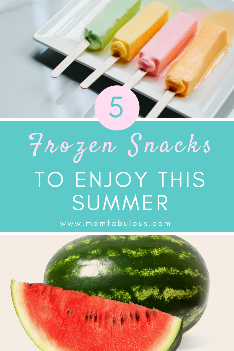 Five Frozen Snacks To Enjoy This Summer
