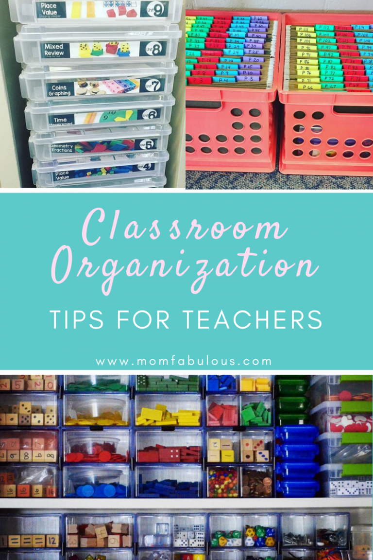 Classroom Organization Tips for Teachers | Mom Fabulous
