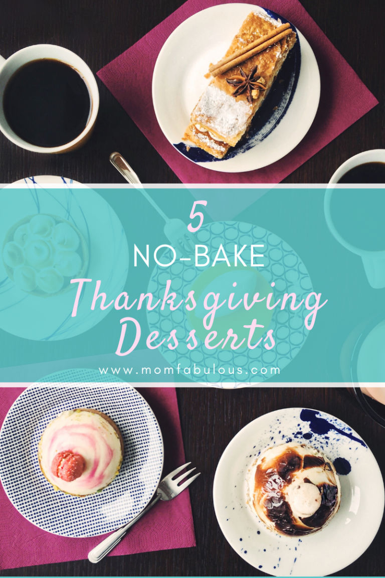 5 NoBake Thanksgiving Desserts