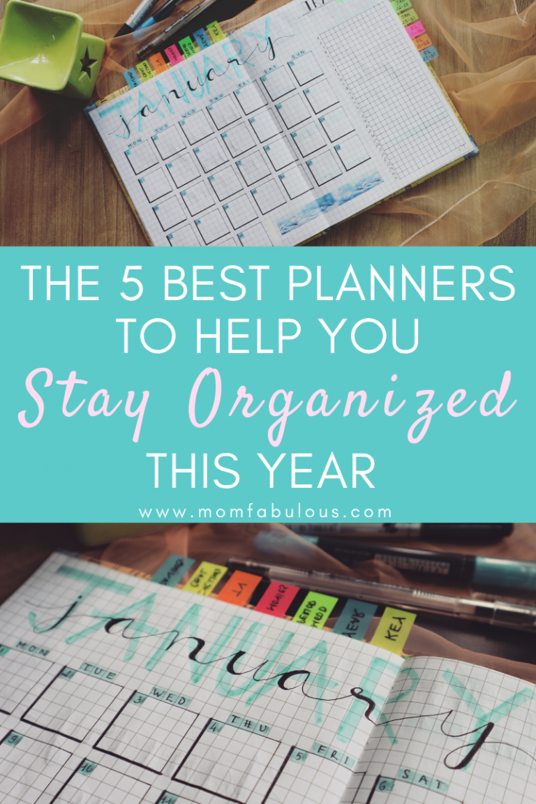 The 5 Best Planners To Help You Stay Organized This Year
