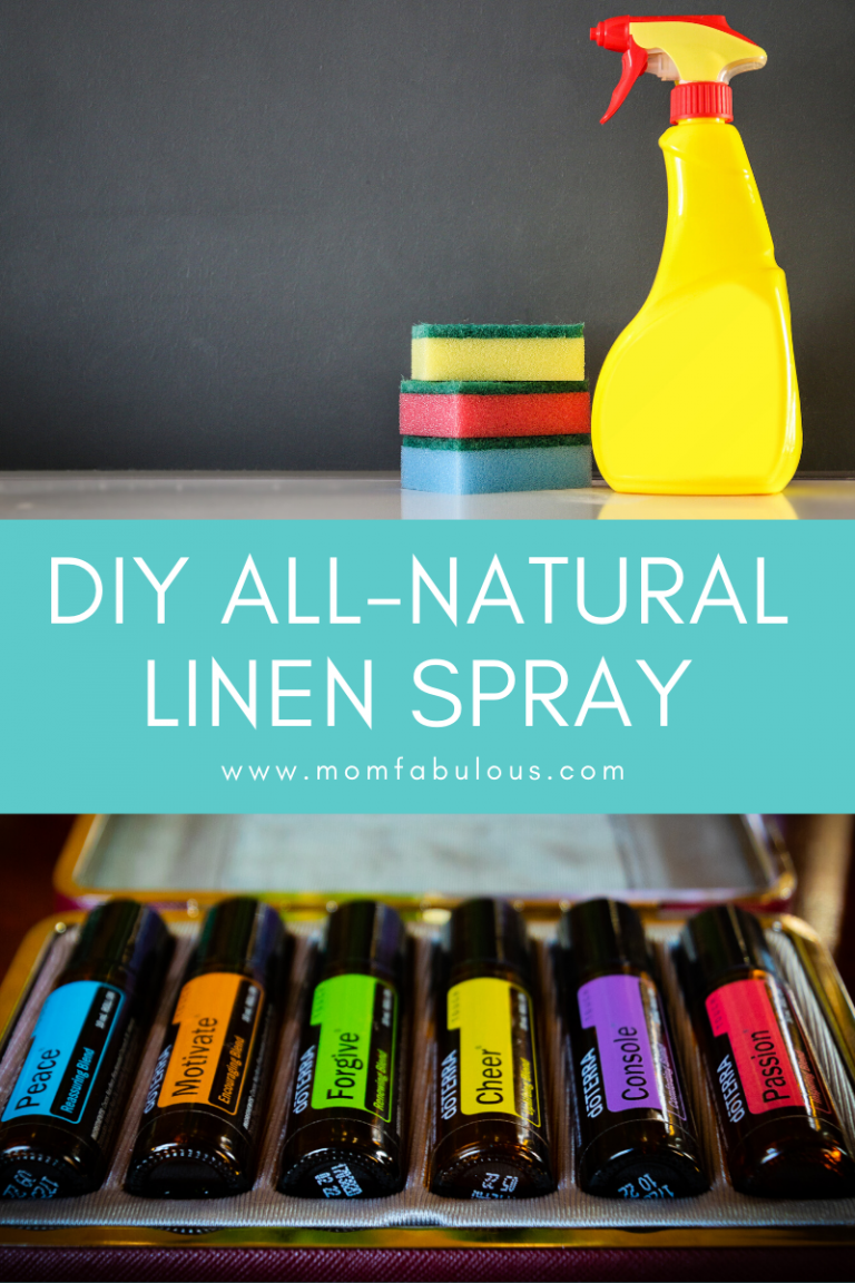 DIY AllNatural Linen Spray Mom Fabulous