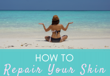 How to repair your skin after a beach or ski holiday