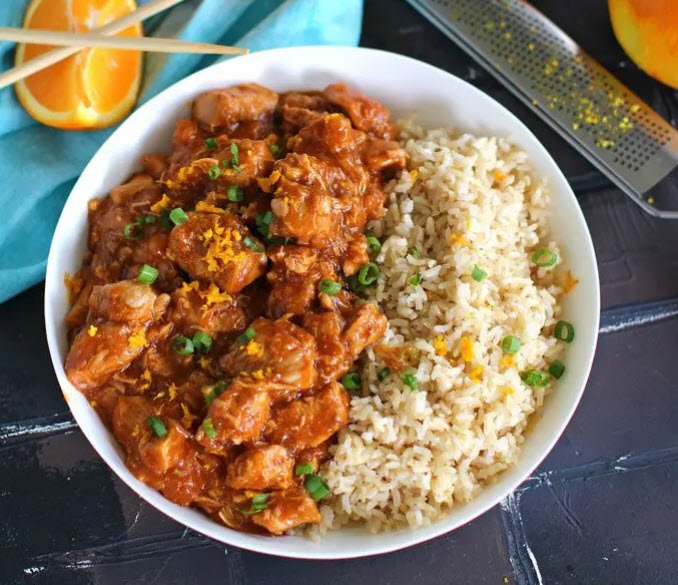 orange chicken instant pot