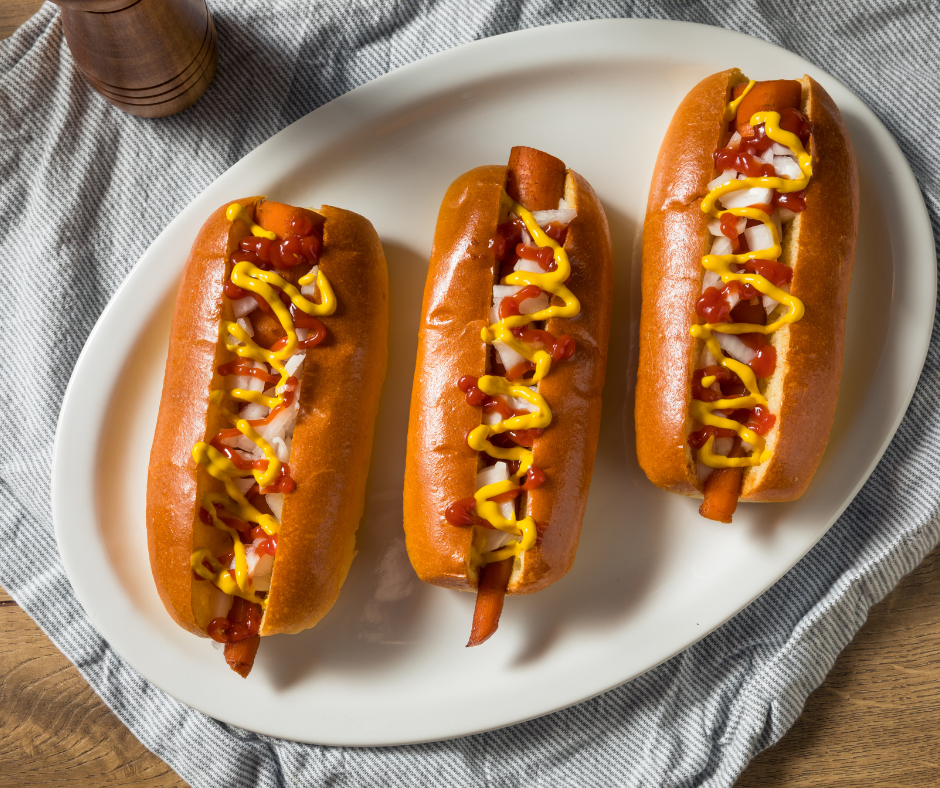 veggie hot dogs, vegan hot dogs, vegan hot dog recipe